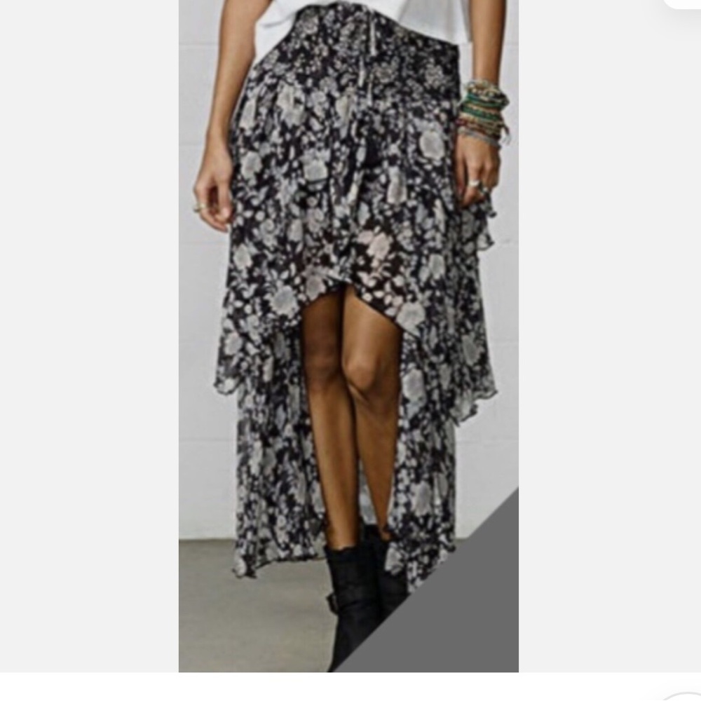 Ralph Lauren Denim & Supply High-Low Slit skirt